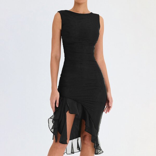 Summer Slim Skinny Sleeveless Dress For Women Fashion Party Club Dresses – Image 9