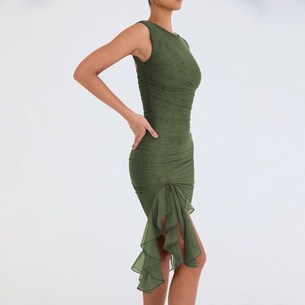 Summer Slim Skinny Sleeveless Dress For Women Fashion Party Club Dresses – Image 8