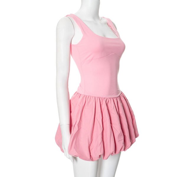 Women's Fashion Stitching Vest Dress – Image 10